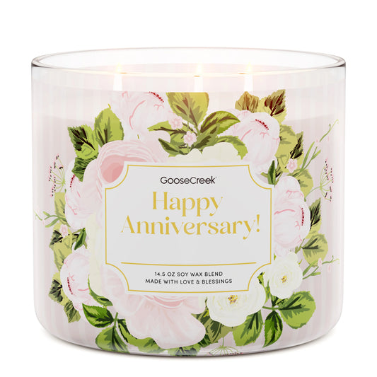 Happy Anniversary 3-Wick Candle