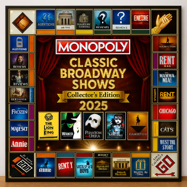 Monopoly:Classic Broadway Shows Collector’s Edition 2025