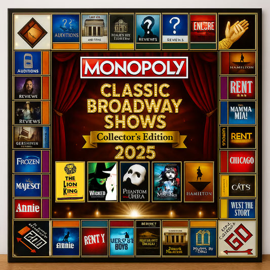 Monopoly:Classic Broadway Shows Collector’s Edition 2025