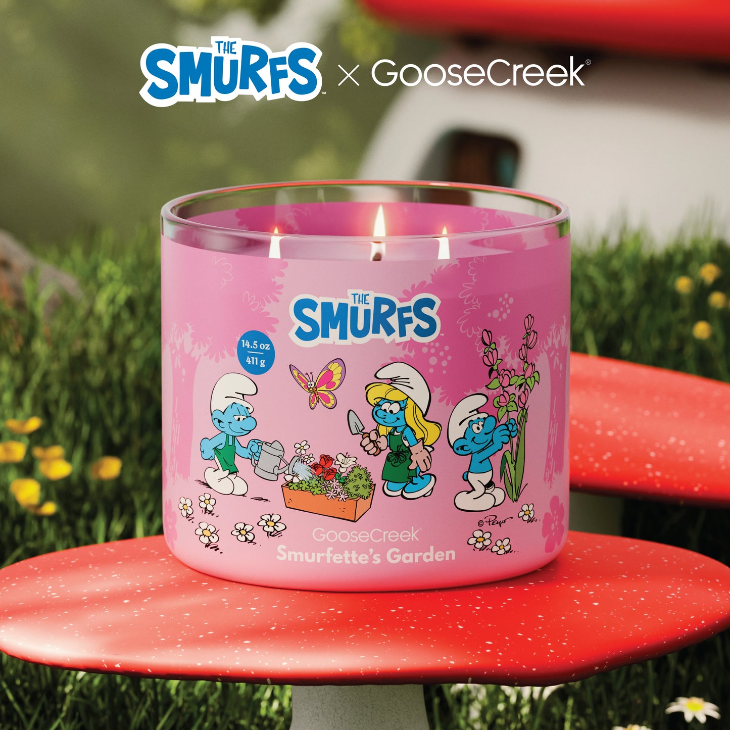 The Smurfs - Smurfette's Garden