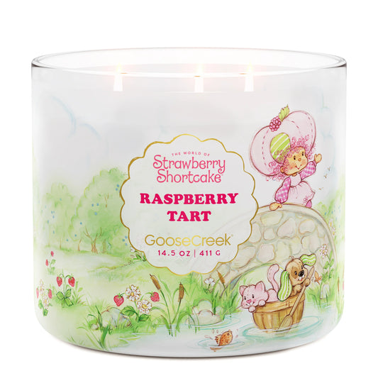 Raspberry Tart 3-Wick Strawberry Shortcake Candle