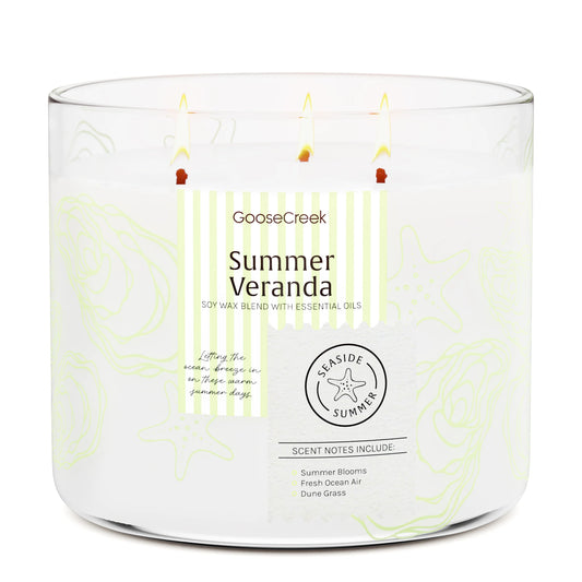 Summer Veranda 3-Wick Candle