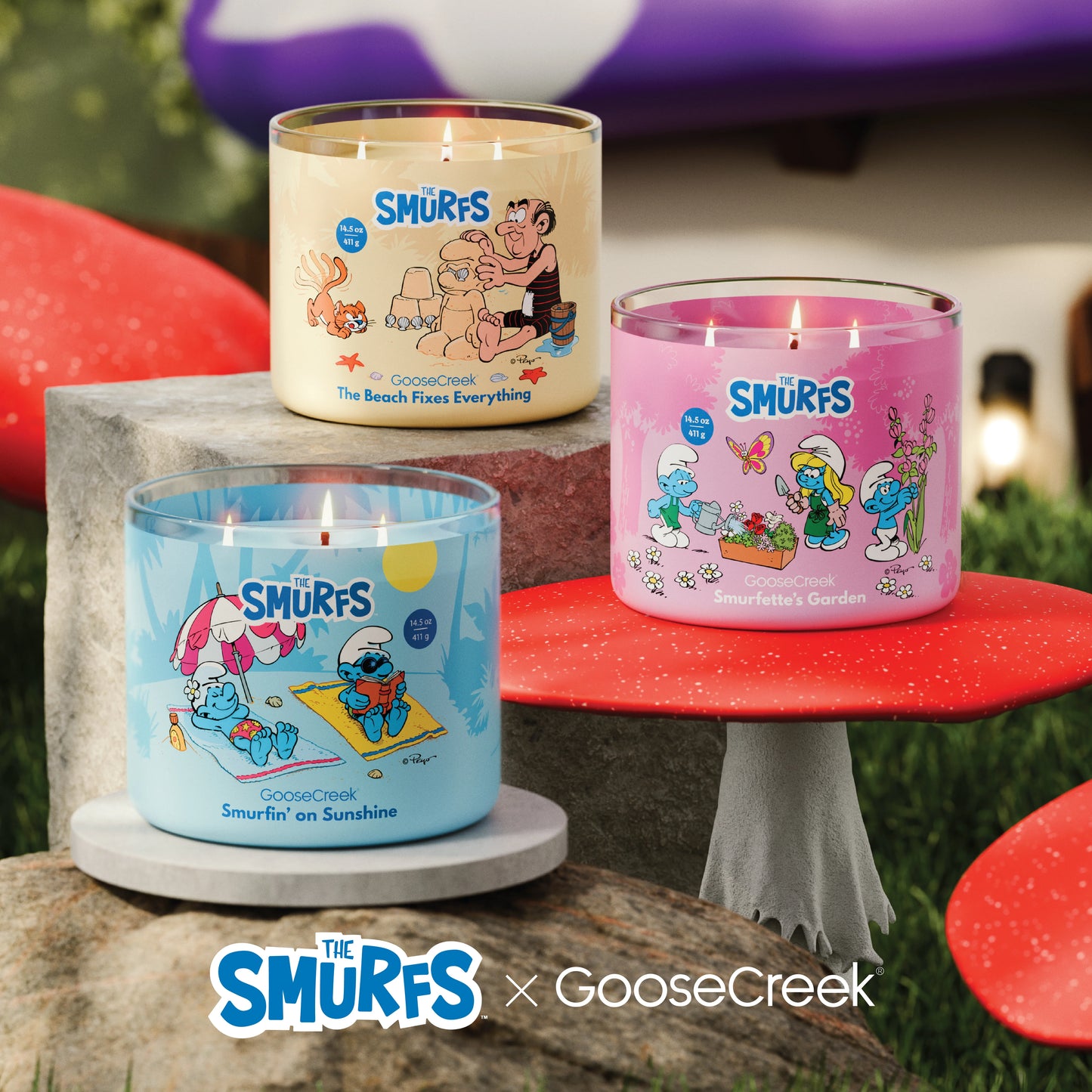 The Smurfs - Smurfette's Garden