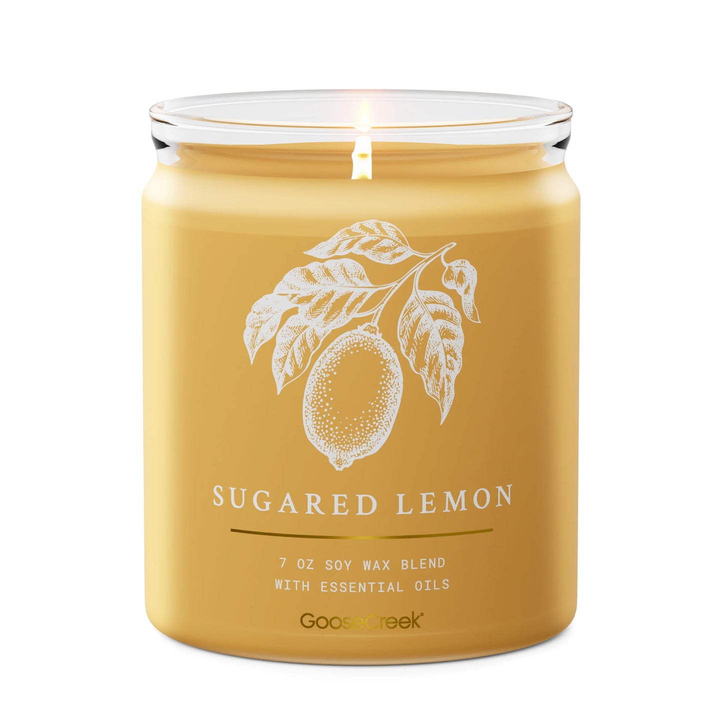 Sugared Lemon 7oz Single Wick Candle