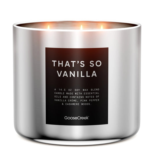 That's So Vanilla 3-Wick Candle