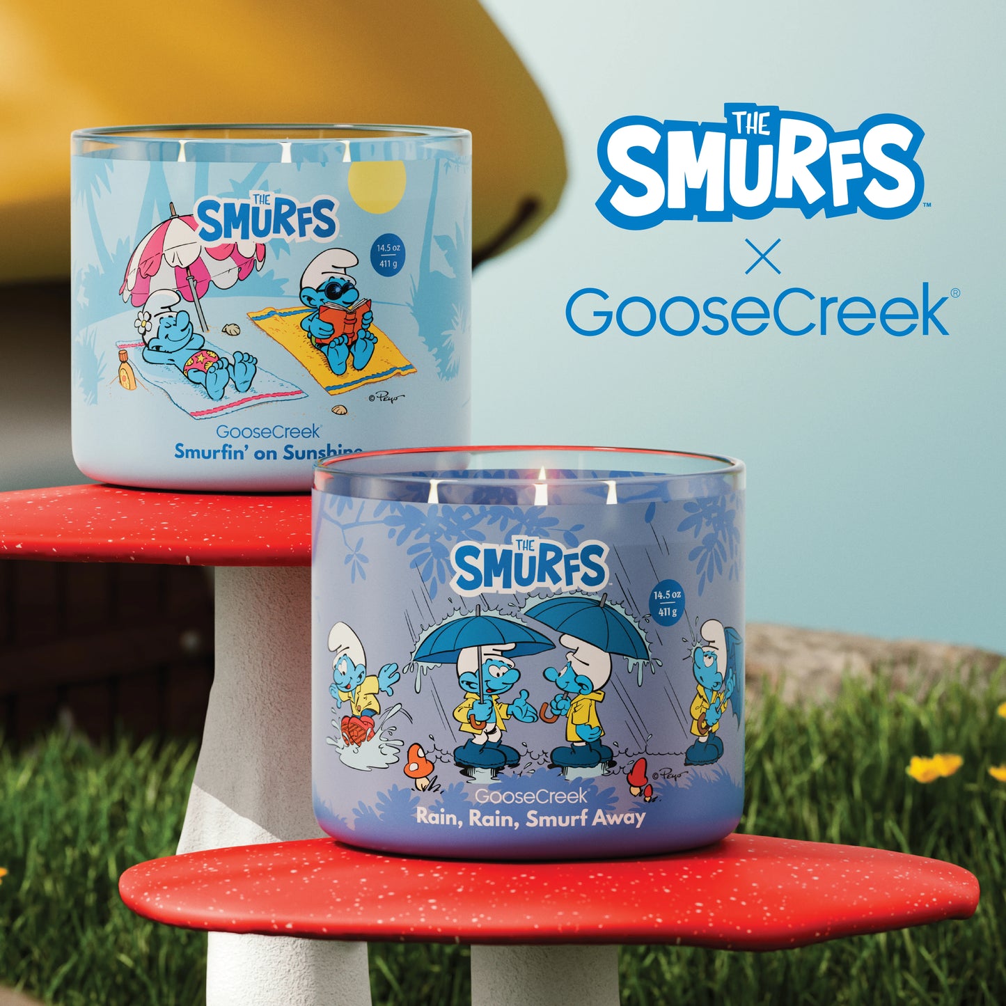 The Smurfs - Rain Rain Smurf Away