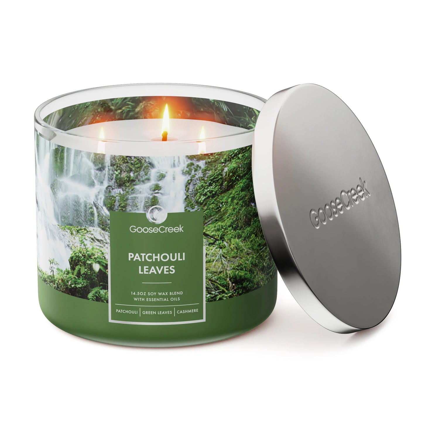Patchouli Leaves 3-Wick Candle