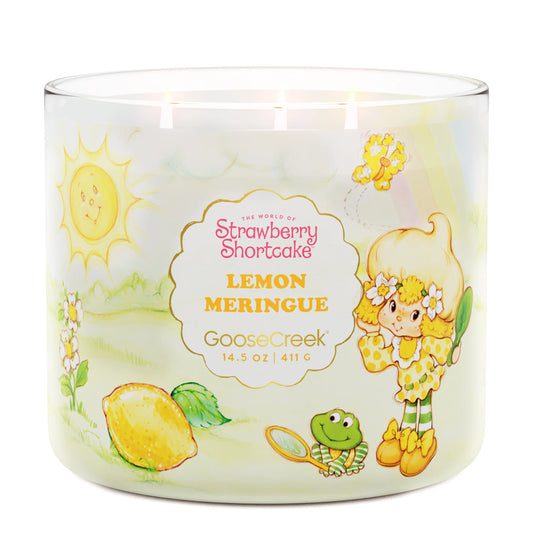 Lemon Meringue Strawberry Shortcake 3-Wick Candle