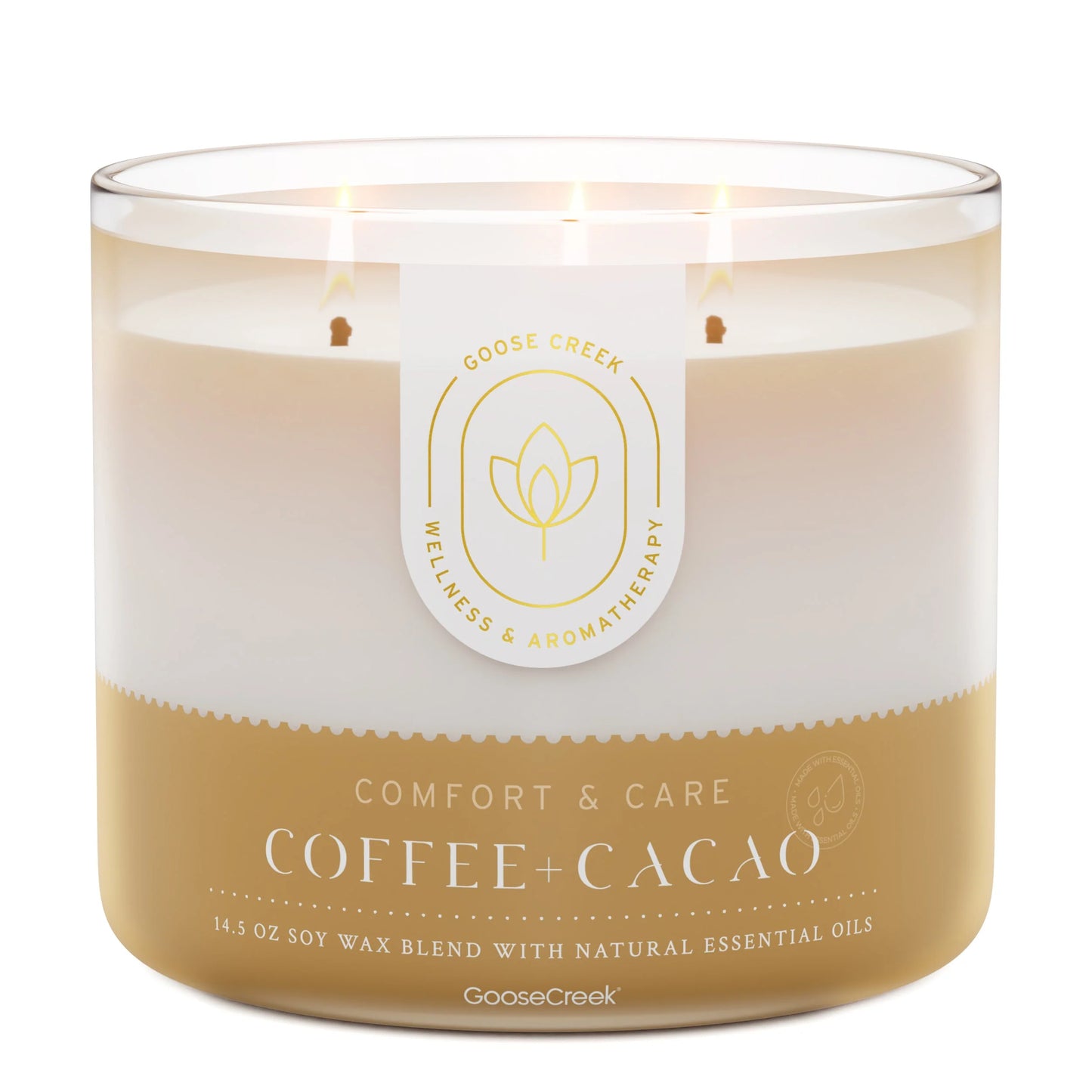Coffee & Cacao Aromatherapy 3-Wick Candle